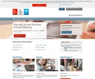 Cybusinessonline.co.uk(Clydesdale and Yorkshire Bank) Screenshot