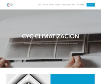 CYC-Climatizacion.com(CYC Climatizacion) Screenshot