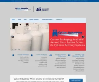 Cycanindustries.com(CyCan Industries) Screenshot