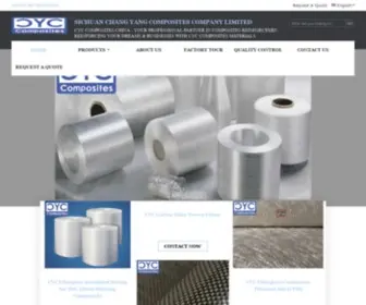 CYccomposites.net(Sichuan Chang Yang Composites Company Limited) Screenshot