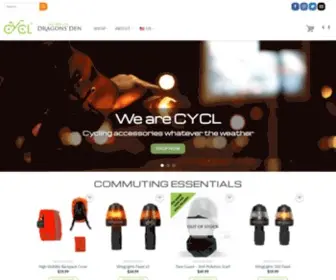 CYCL.bike(WingLights and Accessories for Bicycles and E) Screenshot