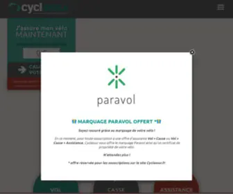 CYclassur.fr(Assurez votre vélo contre le vol et la casse) Screenshot