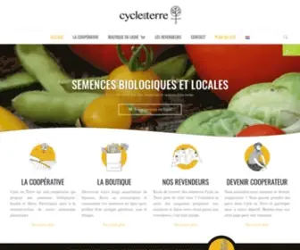 CYcle-EN-Terre.be(Cycle en Terre) Screenshot