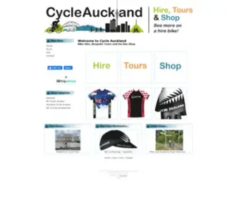 CYcleauckland.co.nz(Cycle Auckland) Screenshot