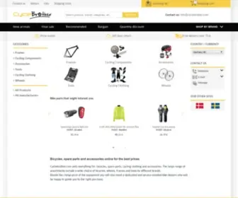 CYclebrother.com(Bike components) Screenshot