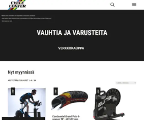 CYclecenter.fi(Cycle Center) Screenshot
