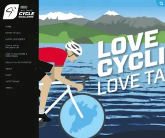 CYclechallenge.com(Lake Taupo Cycle Challenge) Screenshot