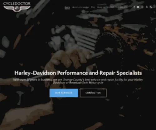 CYcledoctor.com(Harley-Davidson Health Specialists) Screenshot