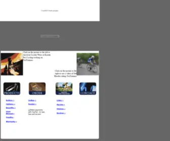 CYcledyne.com(Premium Bicycle Rollers) Screenshot