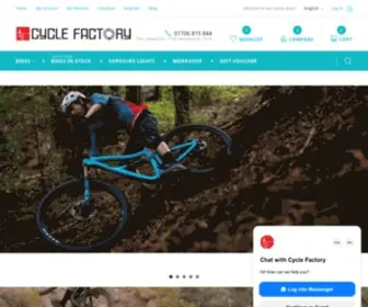 CYclefactory.co.uk(Cycle Factory) Screenshot