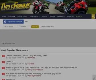 CYcleforums.com(Cycle Forums) Screenshot