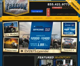 CYclenationofmCDonough.com(Freedom Powersports McDonough) Screenshot