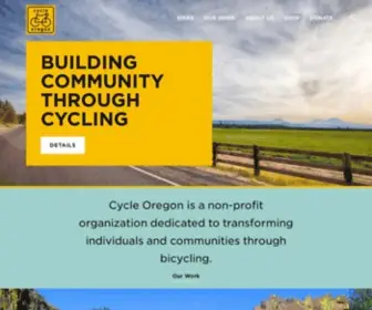 CYcleoregon.com(Cycle Oregon) Screenshot