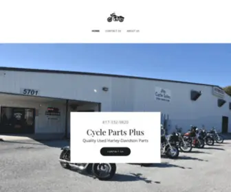 CYclepartsplus.com(Cycle Parts Plus) Screenshot