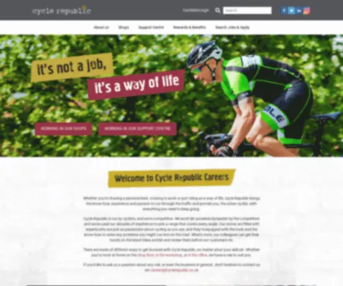 CYclerepubliccareers.co.uk(Default Parallels Plesk Panel Page) Screenshot