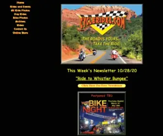 CYclerides.com(Cyclerides) Screenshot