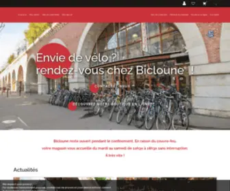 CYcles-Bicloune.com(Bicloune) Screenshot