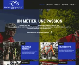 CYclesbodart.com(Cycles Bodart) Screenshot