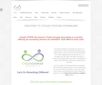 CYclescouplescounseling.com(Cycles Couples Counseling Home) Screenshot