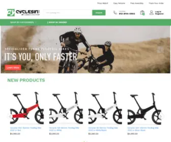 CYclesin.com(Largest Cycle Store) Screenshot