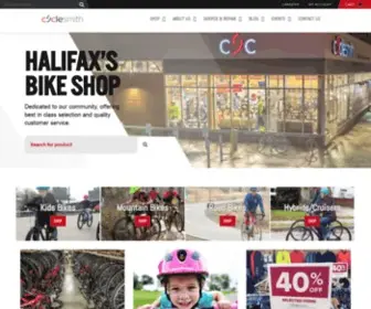 CYclesmith.ca(Halifax's Bike Shop) Screenshot