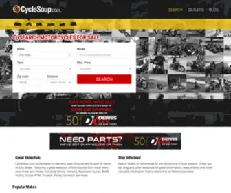 CYclesoup.com(New and Used Motorcycles) Screenshot
