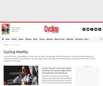 CYclesportmag.com(Cycling Weekly Magazine) Screenshot