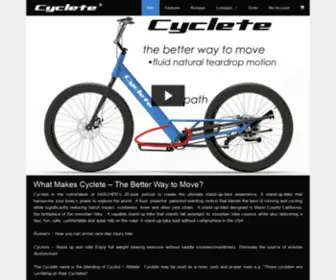 CYclete.com(The Ultimate Stand) Screenshot