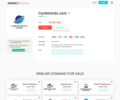CYcletrends.com(CYcletrends) Screenshot