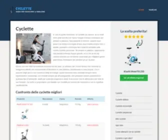 CYcletteprezzi.it(Guida per trovare la bici da camera migliore) Screenshot
