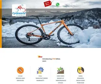 CYcleWorld.net.in(Cycle store near to sum hospital) Screenshot