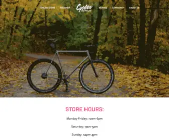 CYclex.com(CycleX Bike Shop) Screenshot