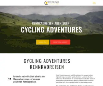 CYcling-Adventures.org(CYcling Adventures) Screenshot