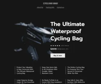 CYcling-Bag-Demo.com(Cycling bag) Screenshot