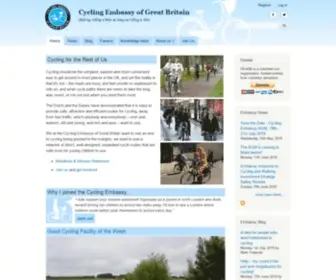 CYcling-Embassy.org.uk(Cycling Embassy of Great Britain) Screenshot