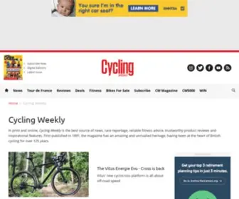 CYclingactive.com(Cycling Weekly Magazine) Screenshot