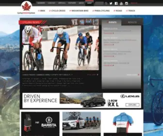 CYclingcanada.ca(Cycling Canada) Screenshot