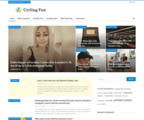 CYclingfan.org(Cycling Fan) Screenshot