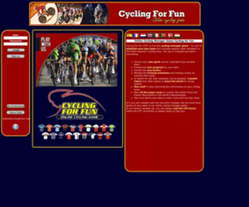 CYclingforfun.org(Cycling for fun (CFF)) Screenshot
