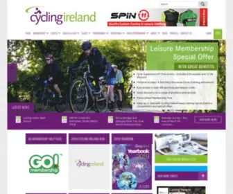 CYclingireland.ie(Cycling Ireland) Screenshot