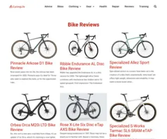 CYclinglife.site(Cycling Life) Screenshot