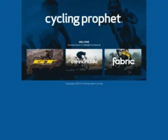 CYclingprophet.com(Cycling Sports Group) Screenshot