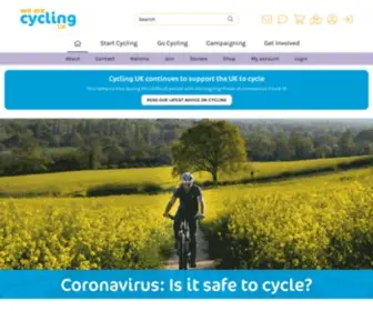 CYclinguk.org(Cycling UK) Screenshot