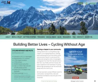 CYclingwithoutage.org(Building Better Lives) Screenshot