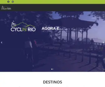 CYclinrio.com.br(Bike rentals and rides in Rio de Janeiro) Screenshot