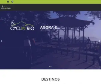 CYclinrio.com(HOME CYCLIN TRIPS) Screenshot