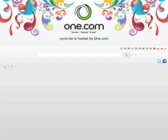 CYclo.be(Hosted By One.com) Screenshot