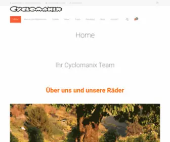 CYclomanix.de(Handmade Bicycles) Screenshot