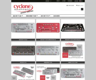 CYclone-Analogic.fr(Cyclone analogic Official Store) Screenshot