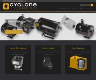 CYclonehydraulics.com(Cyclone Hydraulics) Screenshot